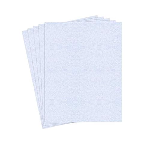 Pergamentpapier mit Text von 6,4 kg, 21,6 x 27,9 cm, 50 Blatt pro Packung Blue Stone Cover
