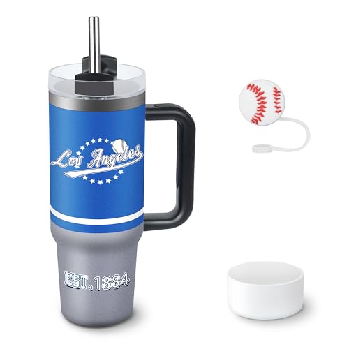 Tumbler 30oz Straight Skinny Car Cups With Insulated Cup Sleeve Portable Handle Sports Travel Coffee Mug Stainless Steel Insulated Classic Collection Gifts for Fans