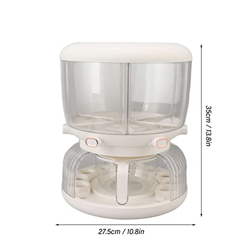 Distributeur de céréales rotatif 360° Omabeta grande capacité 13kg