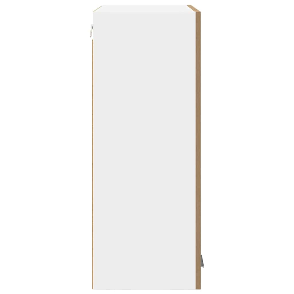 vidaXL Mueble Colgante con Puerta Roble Artesanal 60 x 31 x 80 cm, Armario de Cocina Moderno, diseño Rectangular, Gran Espacio, Materiales Resistentes, Estilo contemporáneo, soluciones de hogar