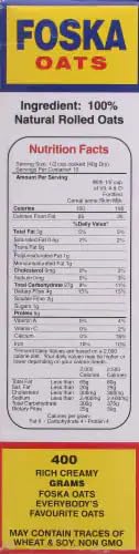 Foska Oats Avena en Hojuelas Jamaicana Tradicional 14 oz miniatura 2