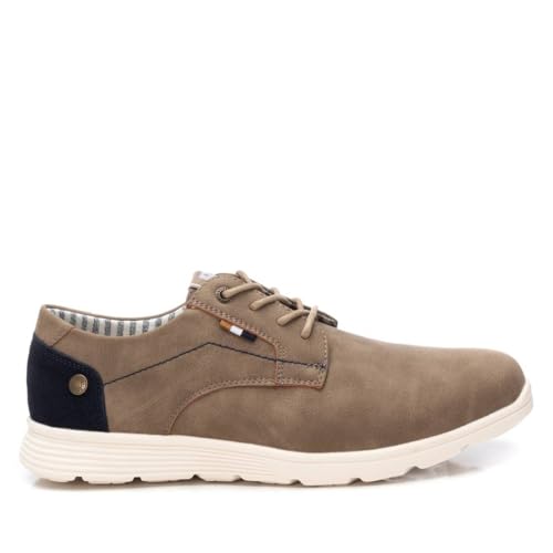 REFRESH - Zapatos Casual Hombre Taupe - Calzado Cómodo y Versátil - Moda Casual - Modelo 17248301 (Talla 44)