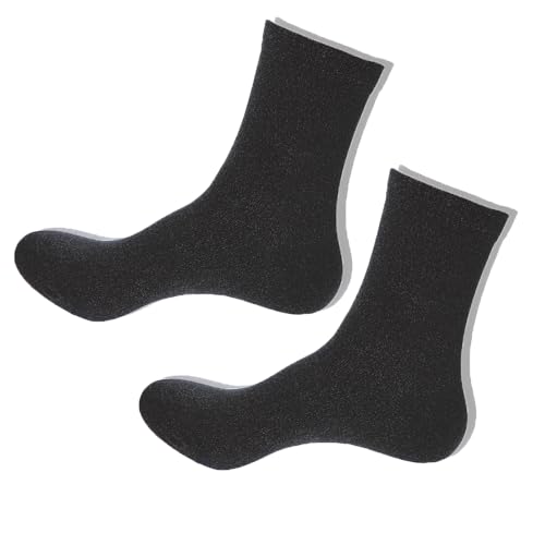 Grounding socks with silver fiber for grounding mats and sheets