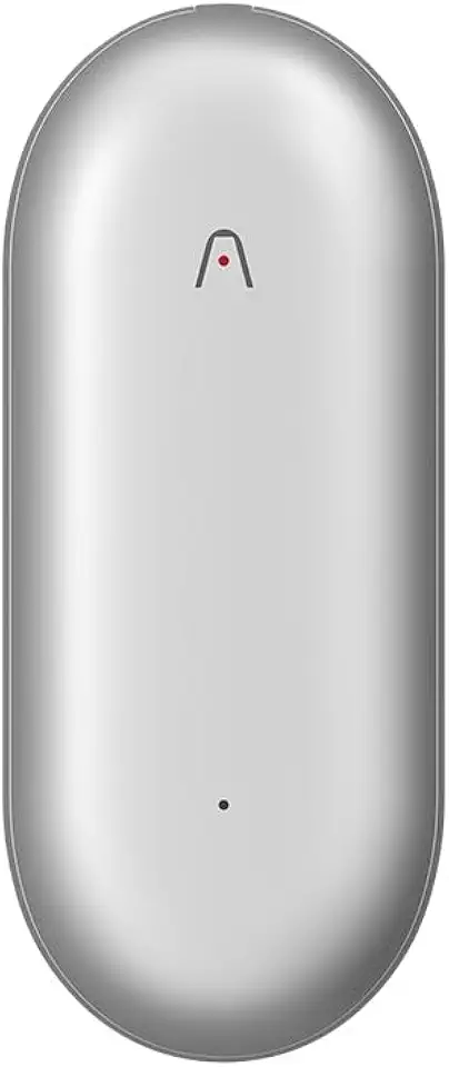 Plaud NotePin Gravador de Voz com ChatGPT (Lunar Silver) - 64 GB - IA - Estéreo - iOS/Android - WAV - Rechargeable - 20 horas - 28 gramas