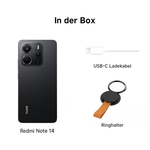 Xiaomi Redmi Note 14 Smartphone, 8 + 256GB, Green, 108MP AI-Kamerasystem, 5500mAh Akku, 120Hz Augenschutzdisplay, AI-Funktionen (kein Ladegerät enthalten) – Bild 6