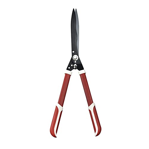 Garden Hedge Shears Gardening Tools Professional Hedge Clippers Manual Hedge Shock Absorbing Bumper for Trimming Borders Topiaries Boxwood