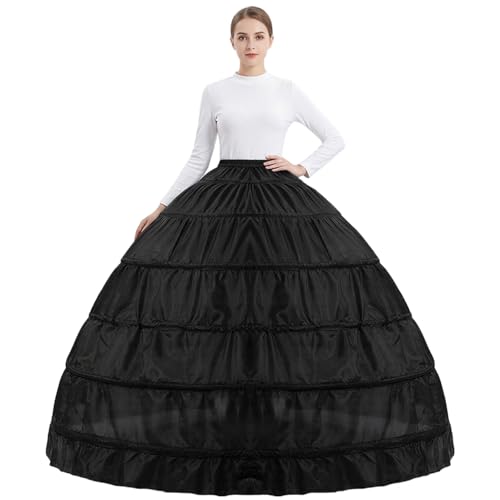 Jupon à 6 cerceaux grand volume avec armatures acier pour robe de bal