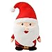 AWSXDC Natale Peluche Giocattolo Santa Claus Christmas Elk Doll Doll Doll Cuscino Cordino Sucker Design (Color : 01, Size : 22cm*2)