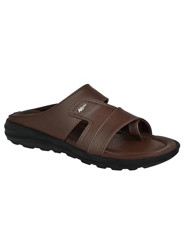 Image of AJANTA Men's Sandals for Men | Casual Walking Office Outdoor Sandals | Lightweight Comfortable Slip-On Footwear for Men | Anti-Skid Travel Daily Wear Open Toe Summer Sandals for Men