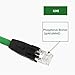 RFcoms 2m/6.5ft M8 4P Male to RJ45 Cat5 Industrial Ethernet Cable, Waterproof, Flexible, IP67 Rated, Suitable for Industrial Sensors, Actuators, Encoders, Motors, Cameras, Equipment
