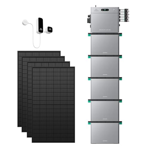 Zendure SolarFlow 2400 Pro+1 D0-Zähler+5 AB3000L Akkus+4 515W Solarpanels