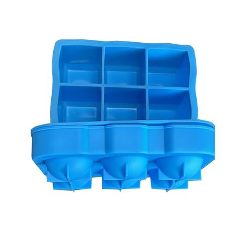 Moldes de hielo grandes de silicona para cócteles set 2 miniatura 2