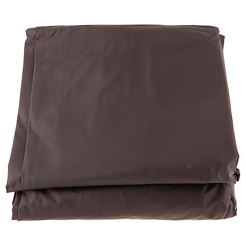 TGA Sports Brown Pool Table Billiard Dust Cover - Fits 7/8/9 ft. Table Cover