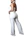 Sunlips Women fashionable, sexy, elegant, high waisted, wide leg pants, club business party button jumpsuit