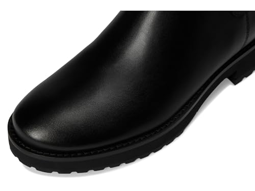 Cole Haan Cole Haan Women's Lyndon Waterproof Equestrian Tall Boots, Black Leather Wp, 9-B US
