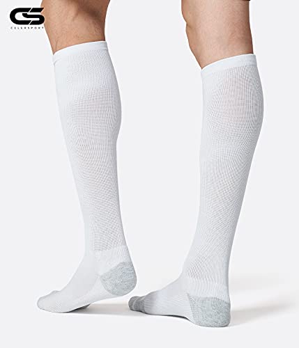 Image of CS CELERSPORT 2 Pack / 3 Pack Baseball Socks for Youth Kids and Adult Softball Soccer Socks Over the Calf Tube Socks