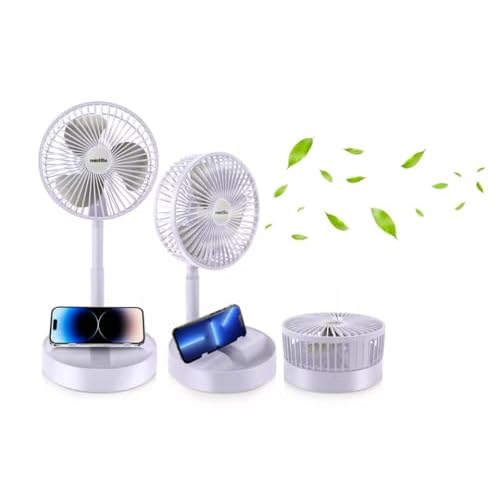 Ventilador Portátil Dobrável Silencioso