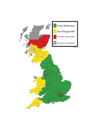 INTERWOOD LONDON Four Door Modern Wardrobe for Bedroom/Home Office with Drawers (WHITE, 171 CM)