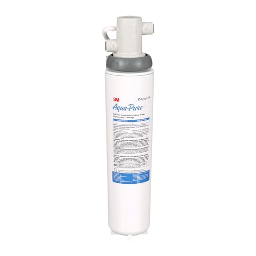 Aqua-Pure Under Sink Full Flow Water Filter System Cyst-FF, Reduces Class 1 Particulate, Asbestos, Lead, Mercury, Bad Taste and Odor