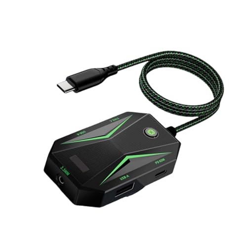 Convertisseur numérique 5 en 1 GS4 adaptateur audio multi-ports pour jeux