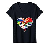 Photo Gallery donna brics+ flags heart - multipolarità e cooperazione globale maglietta con collo a v Photo Gallery donna brics+ flags heart - multipolarità e cooperazione globale maglietta con collo a v