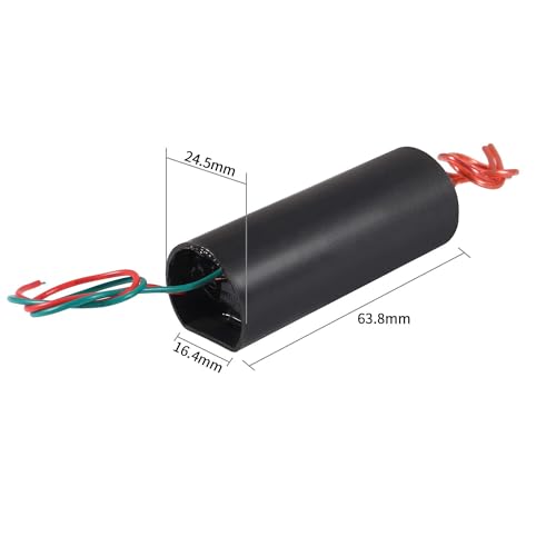 400kV Hochspannungsgenerator, DC 3V-6V bis 400000V Boost Step-Up Power Modul 2A-5A Echselrichter-Transformator Arc Zünder Spulmodul Demontiert Teile für DIY verwenden