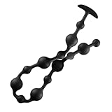 BDSMJOY 570mm Analkugeln Analkette mit 13 Anal Beads Anal Plug,Buttplug Analplug für Frauen Männer,Butt Plug Anal Dildo XXL Anal Spreizer Analspielzeuge,Diloschwanz für Frauen,Analdilos Herren (B)
