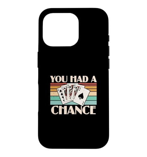 You Had A Chance ���[�N�� ���[�N�� �J�[�h�Q�[�� ���[�N���t�Ҍ��� �X�}�z�P�[�X iPhone 16 Pro �p