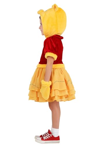 Disfraz clásico de Winnie the Pooh para niñas miniatura 5
