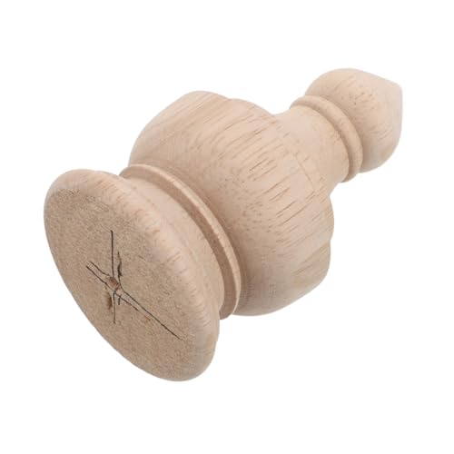 CLISPEED Solid Wood Decorative Columns for Staircases and Bedposts Featuring Rustic Baluster Finial and Carved Column Design for Vintage Home Decor and Fence Post Accents