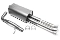 TA Technix Sportendschalldämpfer 2x76mm DTM Audi A4