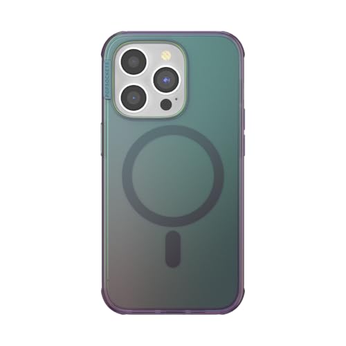 Image of PopSockets iPhone 14 Pro Case with MagSafe, Phone Case for iPhone 14 Pro, Grip Sold Separately, Wireless Charging Compatible - Nightshade