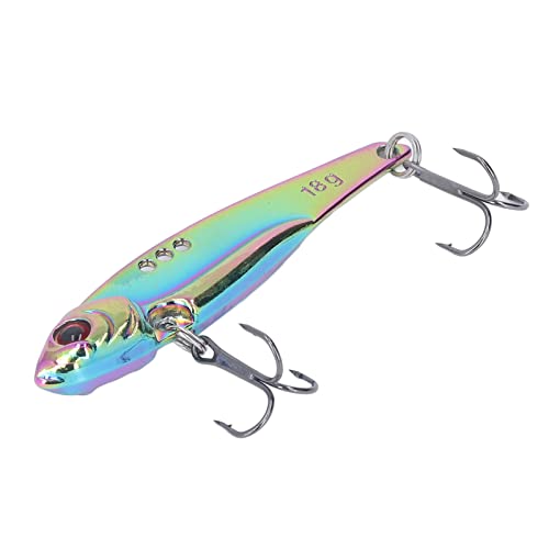 Leurre de pêche en alliage d'aluminium haute simulation de forme poisson