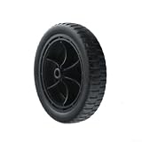 Ruota girevole in plastica per barbecue da 20,3 cm, resistente, per barbecue a carbonella, carrello da giardino, attrezzature da cucina (1)