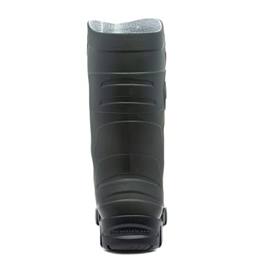 Image of Dunlop Flying Dee - Protective Footwear Unisex Calf Length PVC Short Wellington Boots, 100% Waterproof and Chemical Resistant