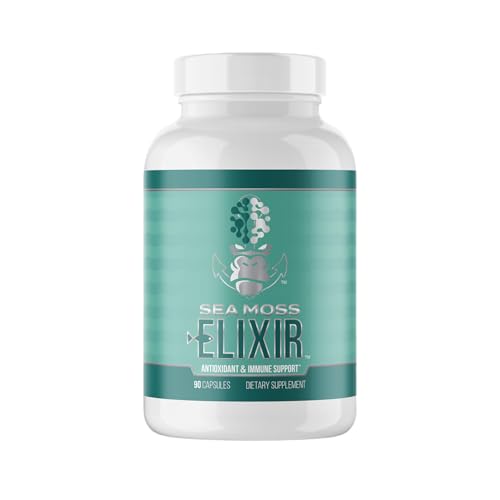 Gorilla Mind Sea Moss Elixir Immune Support (90 Capsules)