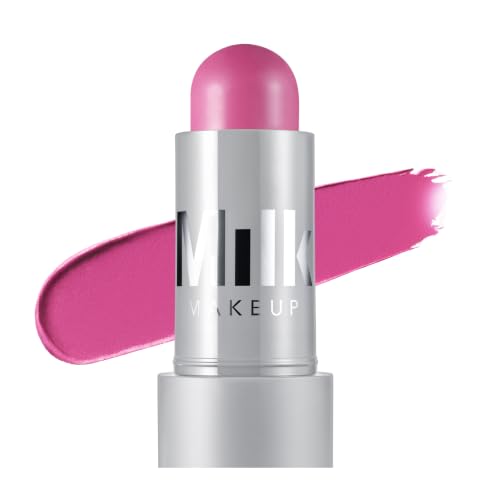 Image of Milk Makeup Lip + Cheek Blur Stick - Feather (Cool Bright Pink), 0.28 oz