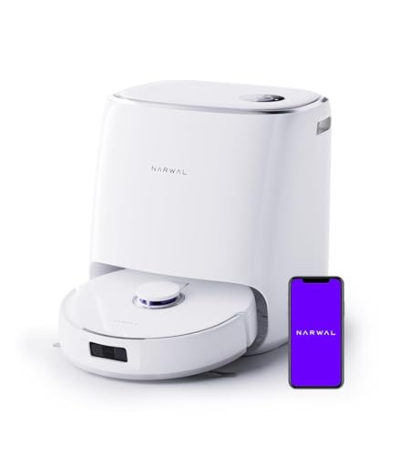 NARWAL Freo X Ultra Robot Vacuum and Mop Combo, 8200Pa Auto Mop Drying/Washing, Zero-Tangling, DirtSense™, Maintenance-Free Base Station, 3D Mapping, Compatible with Alexa APP, 2024 Model (B0D73LWVF9) Amazon Price History, Amazon Price Tracker
