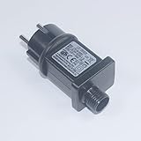 Wasserdichter IP44: Dieser geradlinige IP44-Niederspannungsadapter mit eingeschaltetem Einschaltmodus kann für den Innen- und Außenbereich verwendet werden.