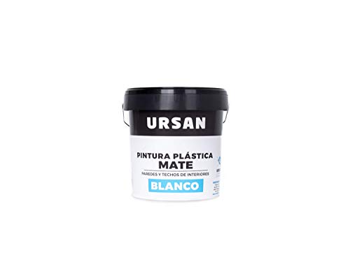 U URSAN DECORMAT INTERIOR MATE BLANCO 4L PARA PAREDES Y TECHOS-CUBRIENTE Y DE FACIL APLICACION Cover