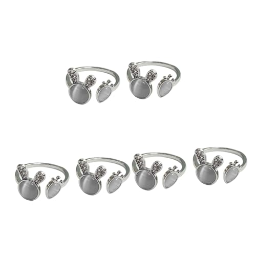 Bague réglable Feng Shui lapin : oubliez les bijoux lourds et rigides