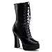 Produktbild Pleaser ELECTRA-1020, Damen Halbschaft Stiefel, Schwarz (Schwarz (Blk Faux Leather)), 40 EU (7 Damen UK)