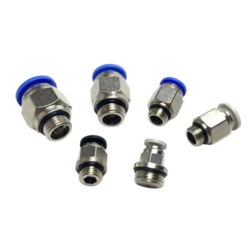 Raccord pneumatique droit anti-fuite laiton G 1/2 mâle pour tube pneumatique 8mm