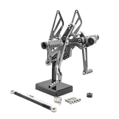 Commandes Reculées YZF-R6 Aluminium CNC : Repose-Pieds Réglables Haut de Gamme