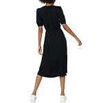 Amazon-Essentials-Womens-Relaxed-Fit-Half-Sleeve-Waisted-Midi-A-Line-Dress