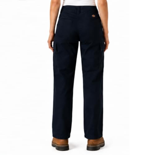 Dickies Women's Cotton Cargo Pant, Dark Navy, 27 Regular - image 2