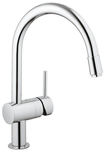 GROHE 3291800E Minta Ohm C-Spout Sink with External Mousseur