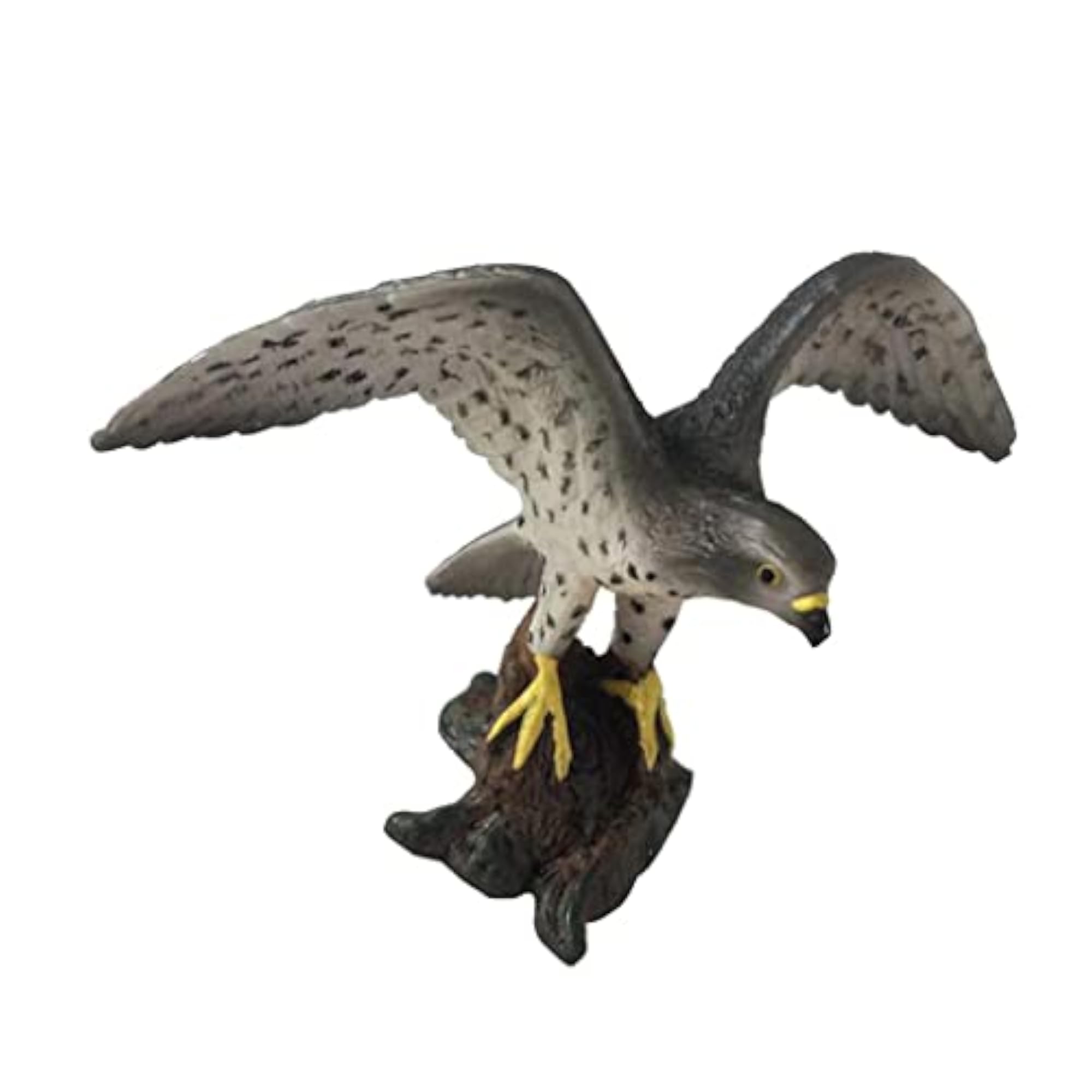 Miniature Animals Birds Model Figurine Statue Peregrine Falcon