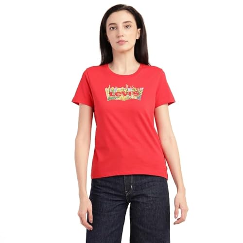 Image of Levi's Women's Brand Logo Crew Neck T-Shirt