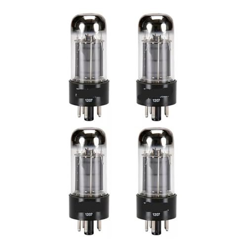 4 Pcs 6V6 6V6GT Current Plate Matching Four (4) Vacuum Tubes -